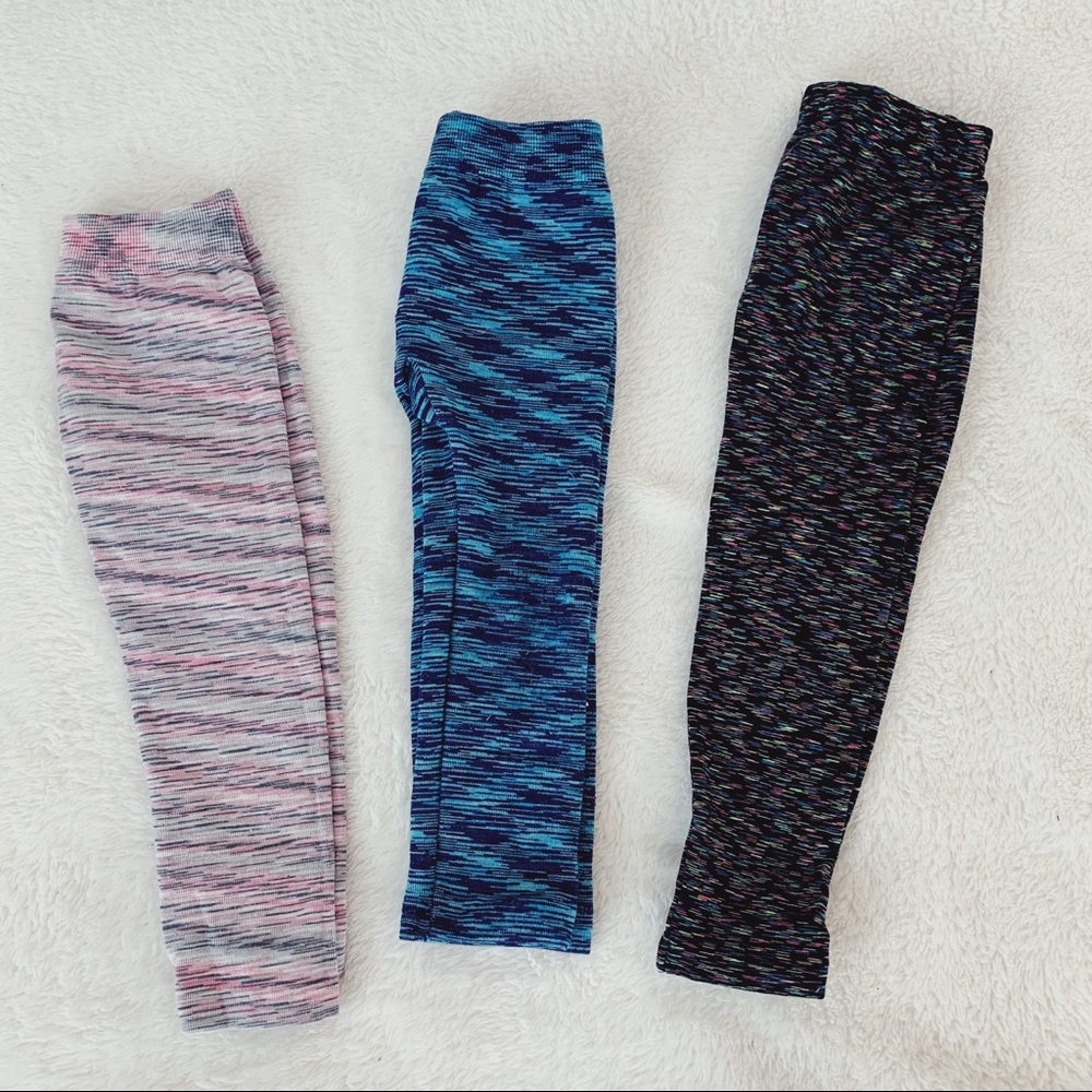 3 pair of leggings - size 4-6x